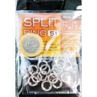 BKK SPLIT RING N.7 100LB (14PZ)