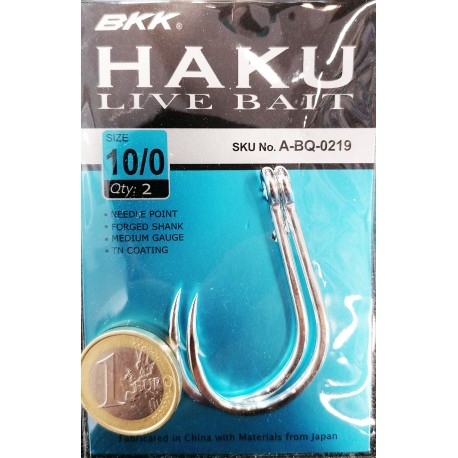 BKK HAKU LIVE BAIT 10/0 (2PZ) - Dimensione Pesca S.r.l.