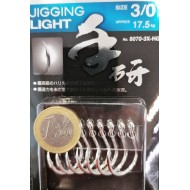 BKK JIGGING LIGHT 3/0 (7PIEZAS)