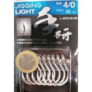 BKK JIGGING LIGHT 4/0 (7PZIEZAS)