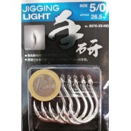 BKK JIGGING LIGHT 5/0 (6PIEZAS)