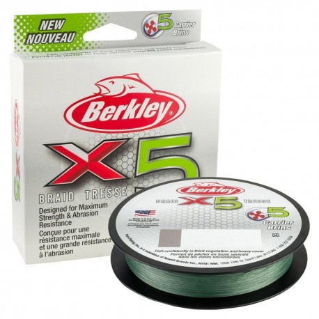 BERKLEY BRAID X5 150MT 0,35MM GREEN