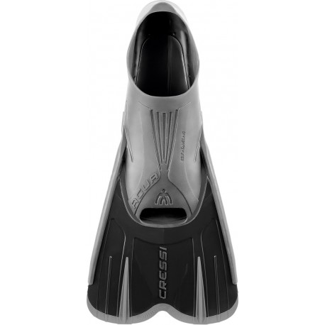 AGUA SHORT FINS BLACK/SILVER 41/42(7/8)