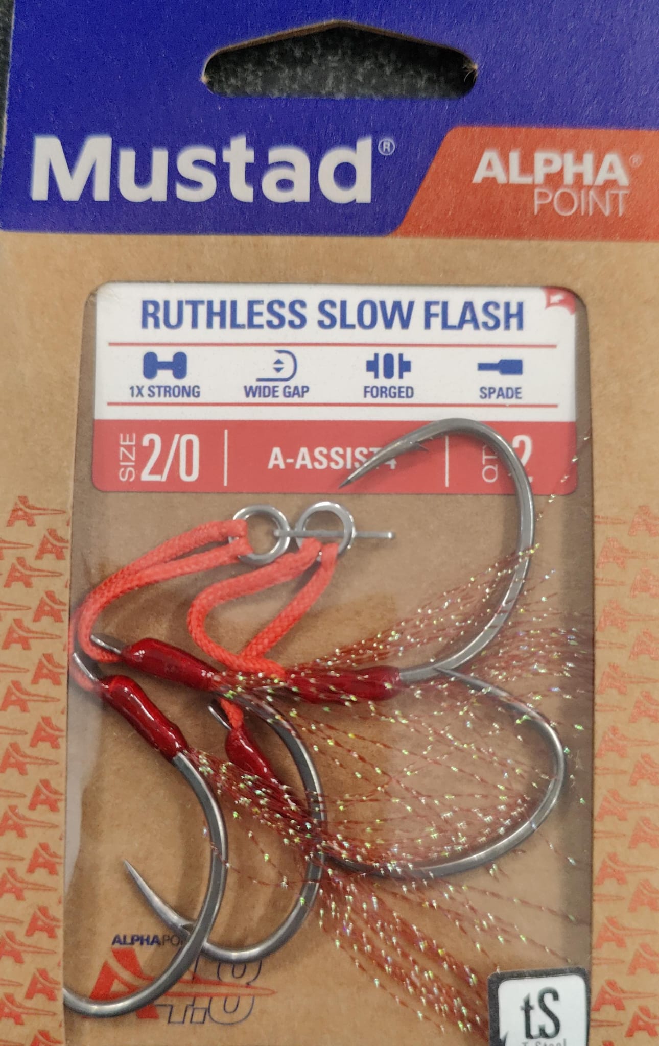MUSTAD RUTHLESS SLOW FLASH 2/0 - Dimensione Pesca S.r.l.