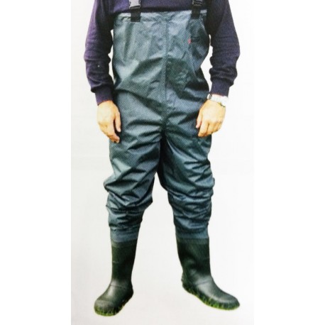 NYLON CHEST WADERS TAGLIA 43/44 - SIZE 10